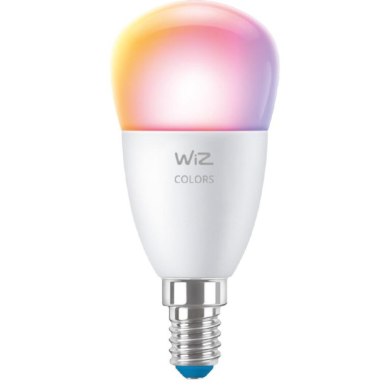 WiZ Full Colour 4.9W RGB P45 E14 WiFi and BT Mini Bulb, , hi-res