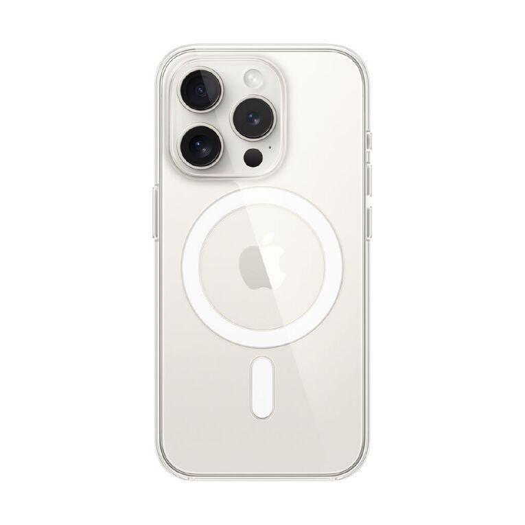 Apple iPhone 15 Pro Clear Case with MagSafe, , hi-res