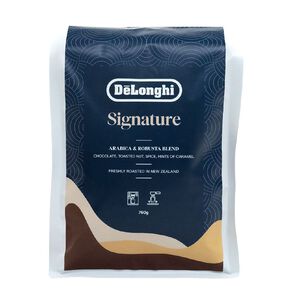 Delonghi NZ Roasted Signature 750g Coffee Beans