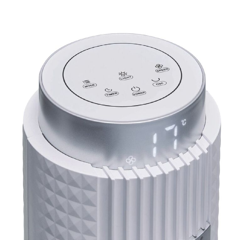 Dimplex 117cm Tower Fan With Night Light, , hi-res