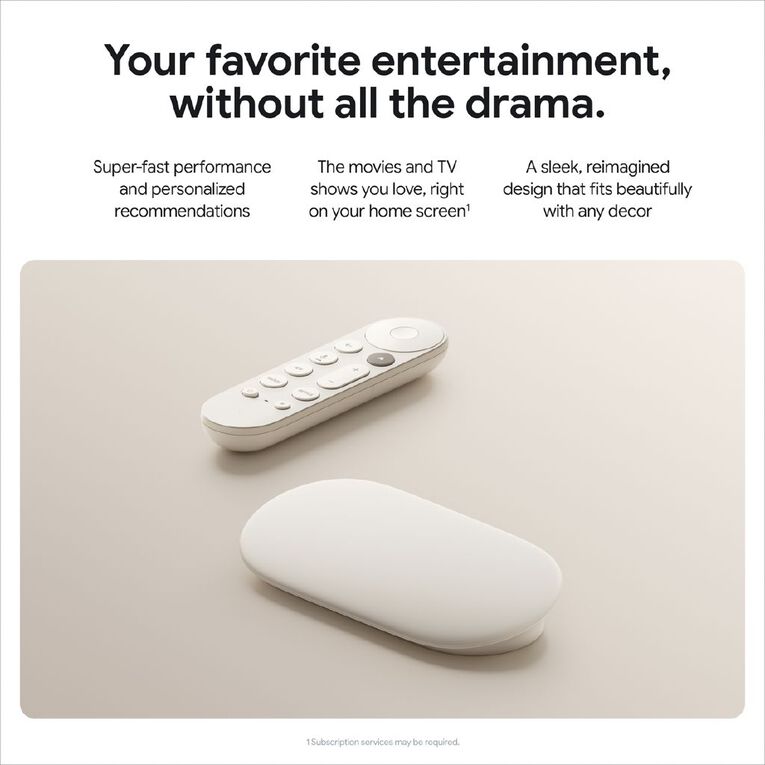 Google TV Streamer 4K - White, , hi-res
