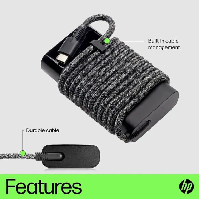 HP USB-C 65W Laptop Charger, , hi-res