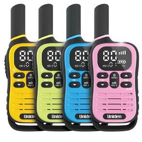 Uniden UHF Handheld Radio Quad Pack