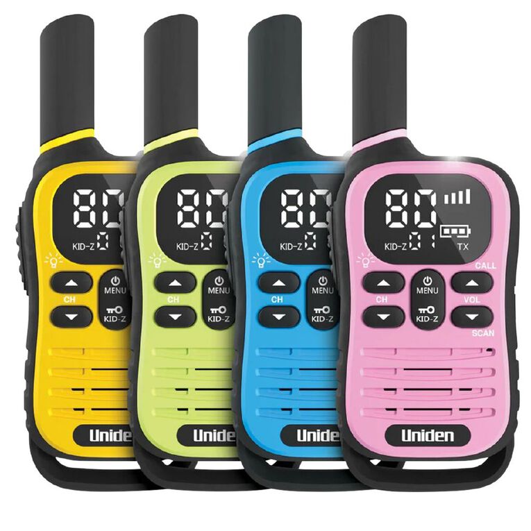 Uniden UHF Handheld Radio Quad Pack, , hi-res