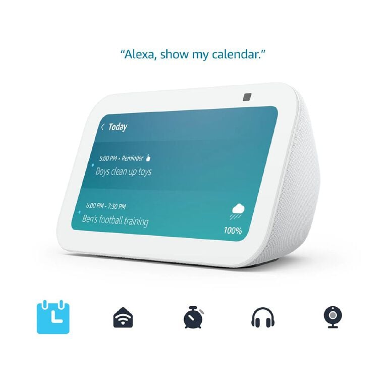 Amazon Echo Show 5 3rd Gen White, , hi-res