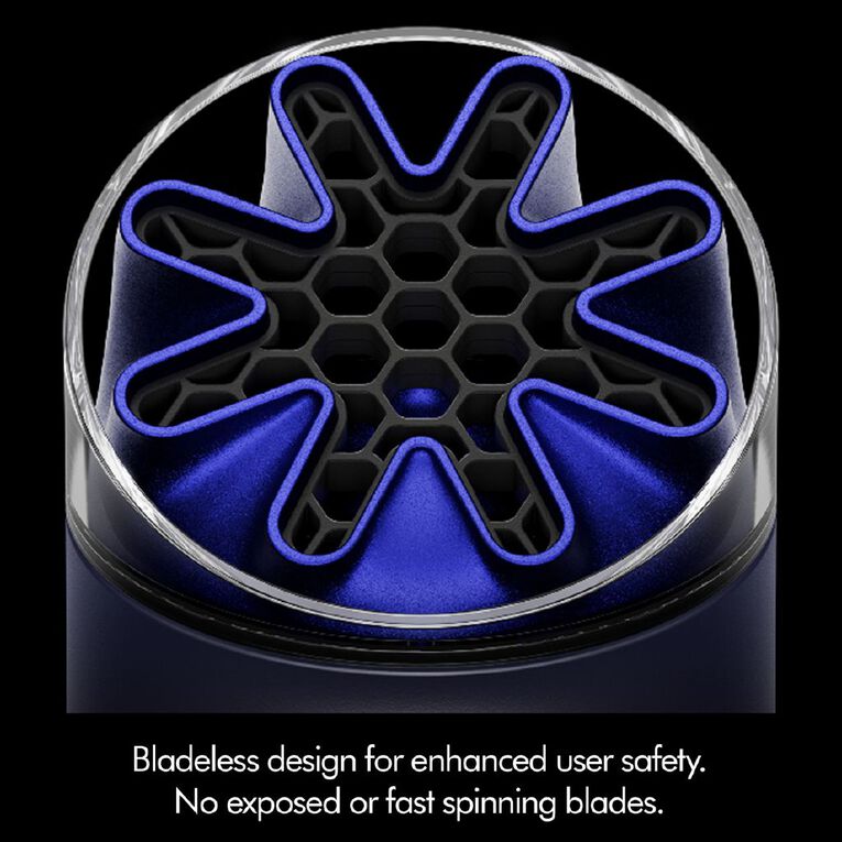Dyson HushJet Mini Cool fan in Ink Cobalt, , hi-res