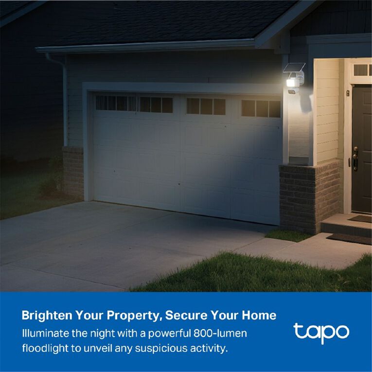 TP-Link Tapo C615F Kit Solar Powered Floodlight Pan/Tilt Security Camera Kit, , hi-res