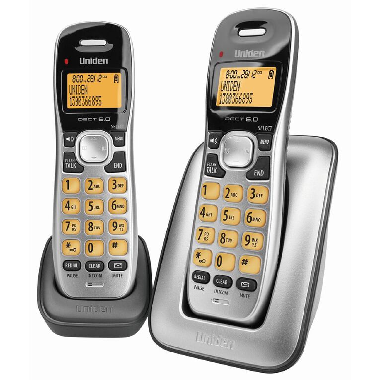 Uniden DECT1715+1 Digital DECT Cordless Twin, , hi-res