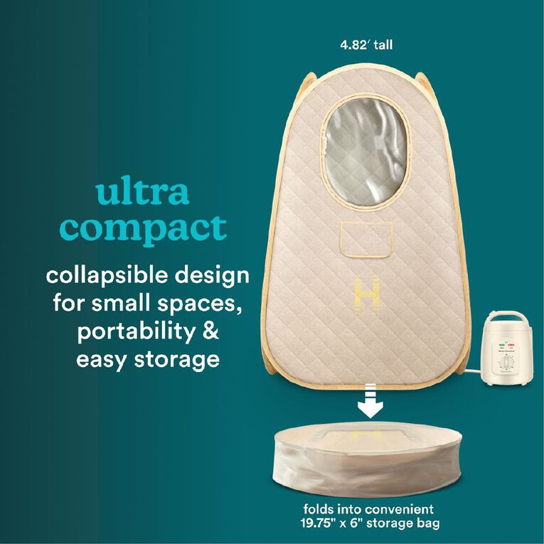 Homedics Portable Steam Sauna, , hi-res