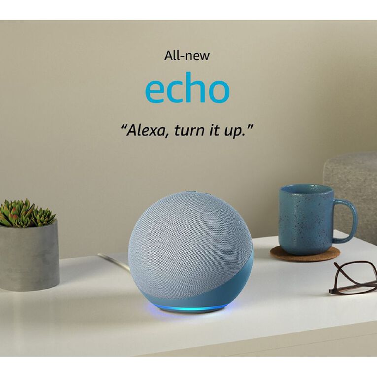 Amazon Echo 4th Gen with Premium Sound, Smart Home Hub & Alexa Twilight