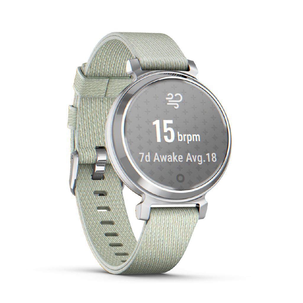 【美品】Garmin Lily 2 スマートウォッチ Sage Gray GARMIN ガーミン(GARMIN) Lily 2 Classic Sage Gray Nylon