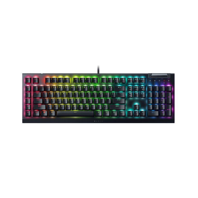 Razer BlackWidow V4 X Mechanical Gaming Keyboard - Green Switch (US Layout), , hi-res