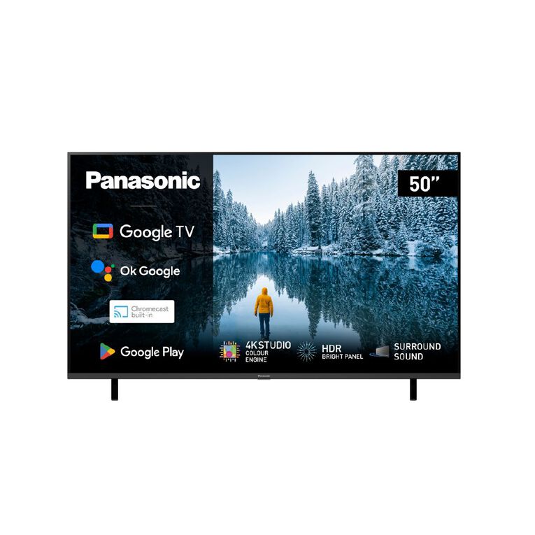 Panasonic 50 Inch 4K LED TV with Google TV and Chromecast 2024, , hi-res