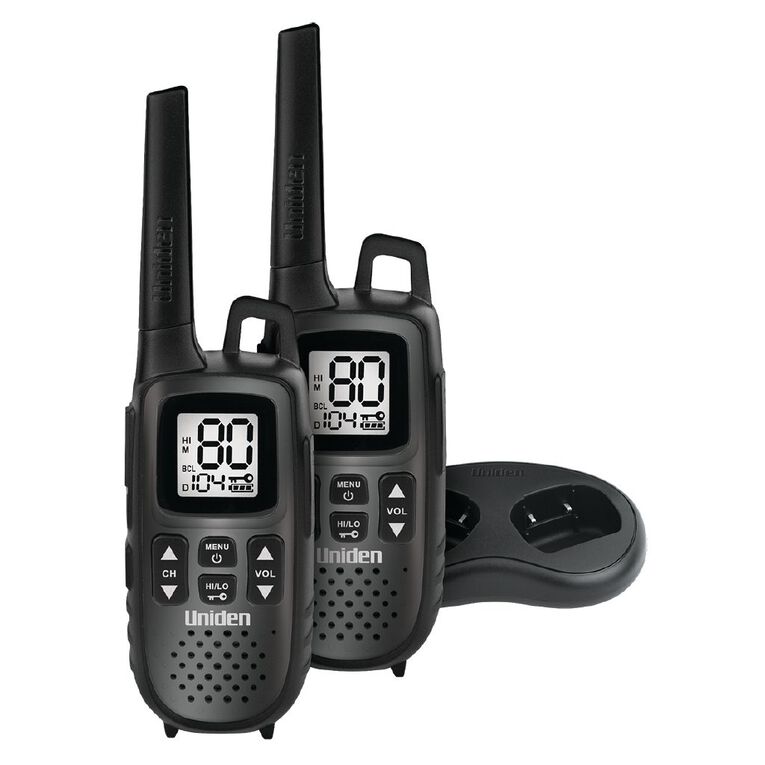 Uniden UH615-2 80 Channel UHF CB Handheld Radio 1.5 Watt Twin Pack, , hi-res