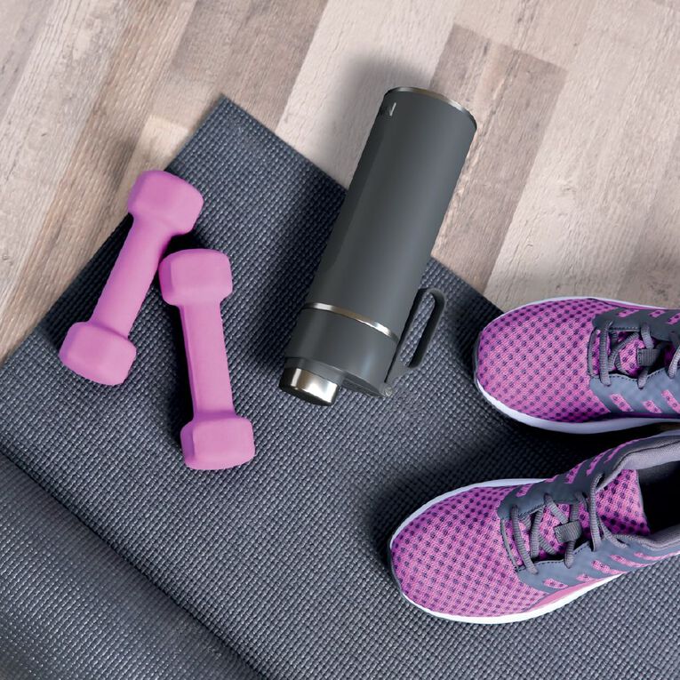 Ninja Thirsti 700ml Travel Bottle - Charcoal Gray, , hi-res