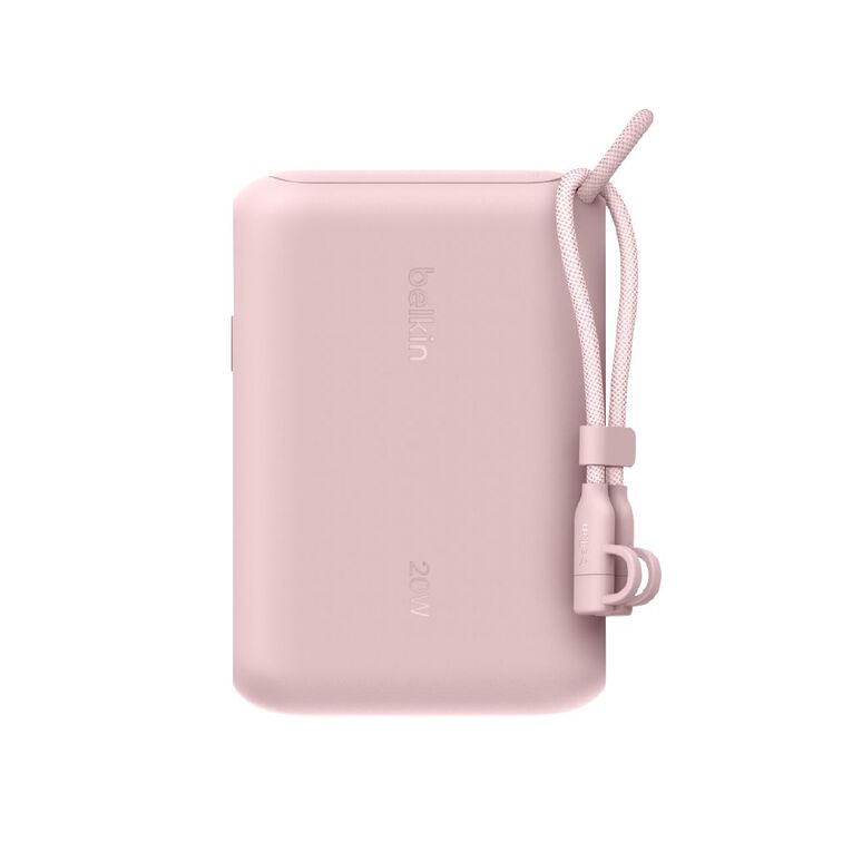 Belkin BoostCharge Power Bank 10K with Display - Pink, , hi-res
