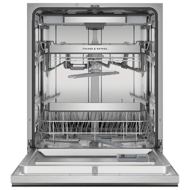 Fisher & Paykel 60cm Series 7 Built-under Dishwasher - Stainless steel, , hi-res