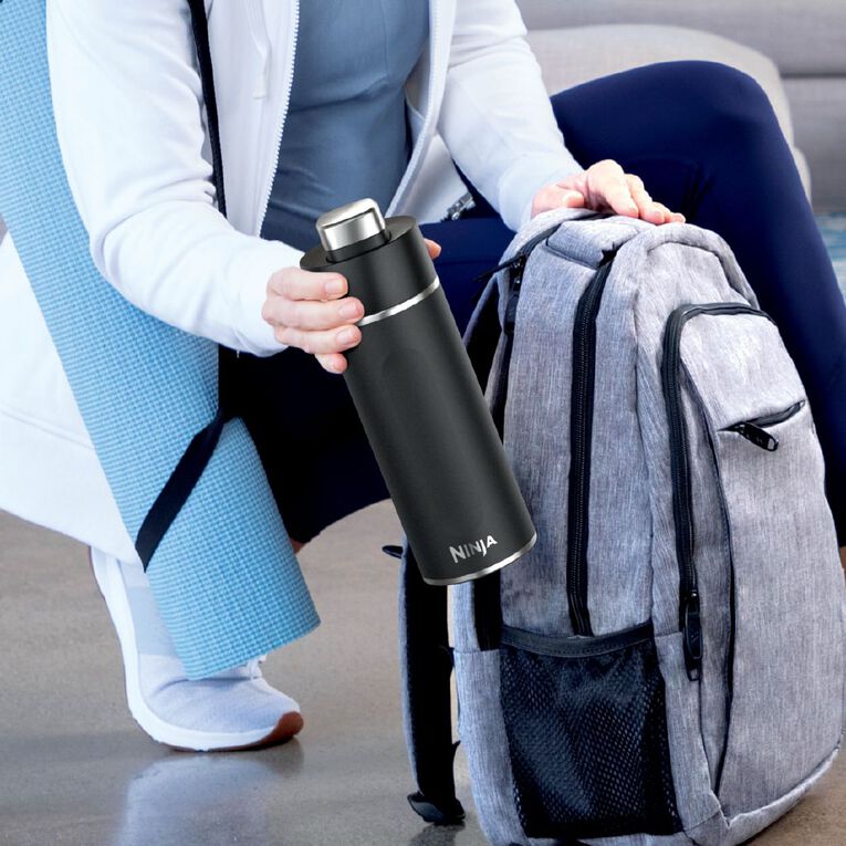 Ninja Thirsti 700ml Travel Bottle - Onyx Black, , hi-res