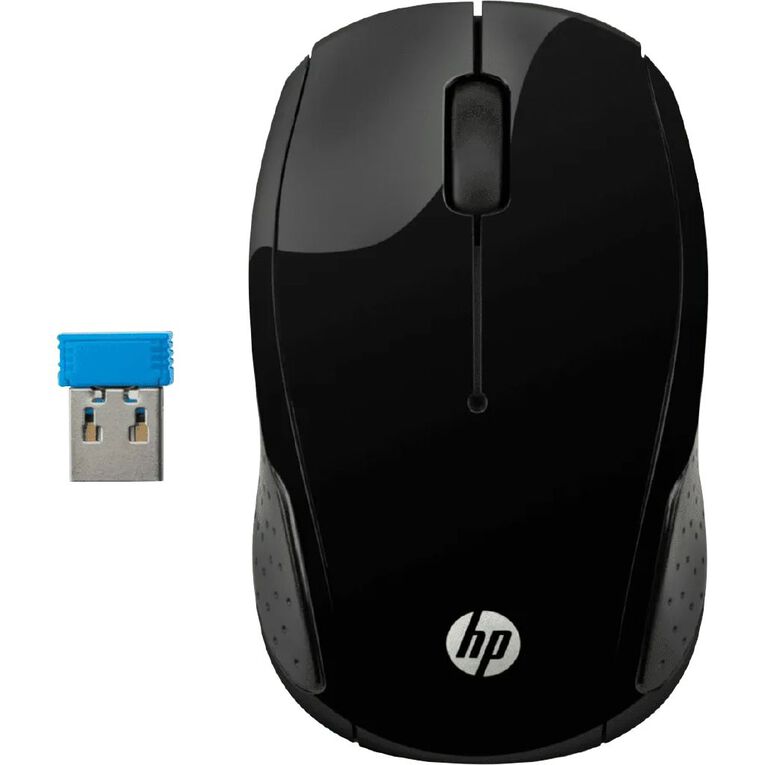 HP 200 Wireless Mouse - Black, , hi-res