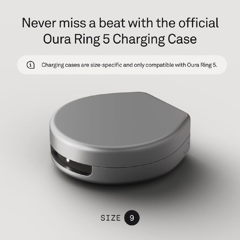 Oura Ring 5 - Portable Charger - Size 9, , hi-res