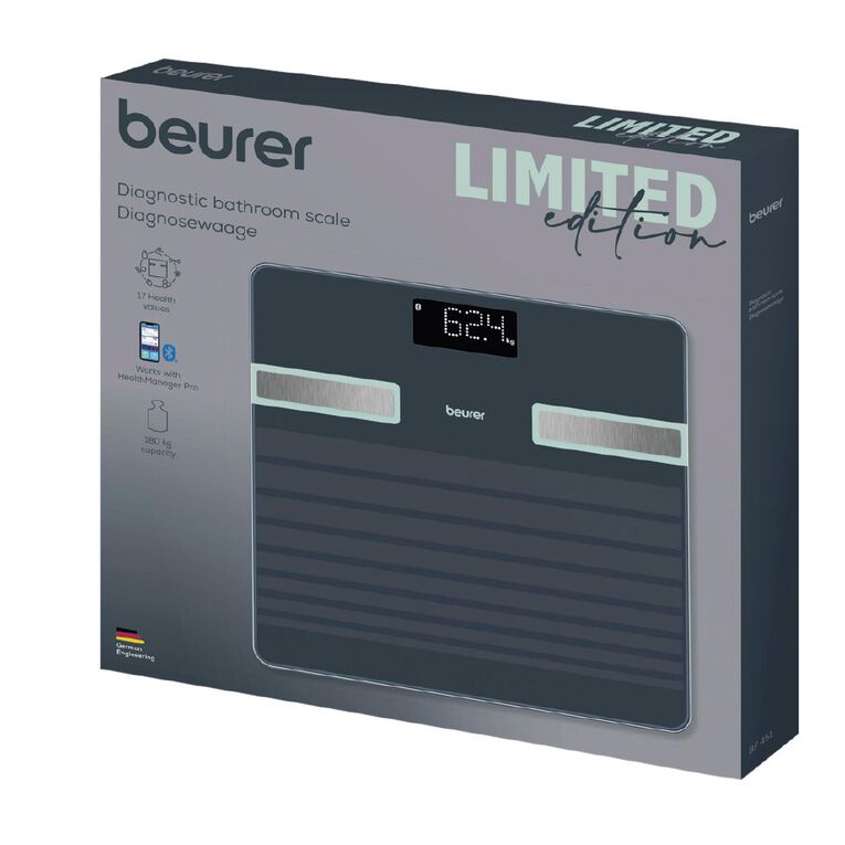 Beurer BF451BG Limited Edition Bluetooth Glass Body Fat Scale, , hi-res