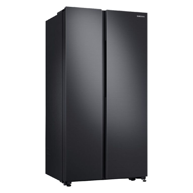 Samsung 655L Side by Side Fridge Black Noel Leeming