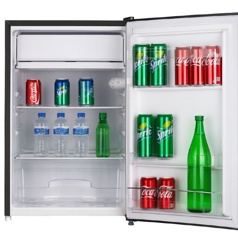 Sheffield 123L Bar Fridge - Black, , hi-res