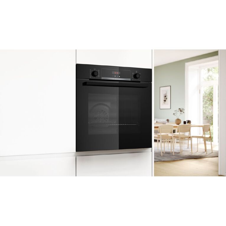 Bosch 60cm Built-in Oven - Series 4 - Black, , hi-res
