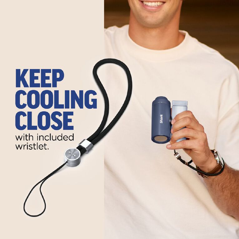 Shark ChillPill 3-in-1 Personal Cooling System - Navy Blue, , hi-res