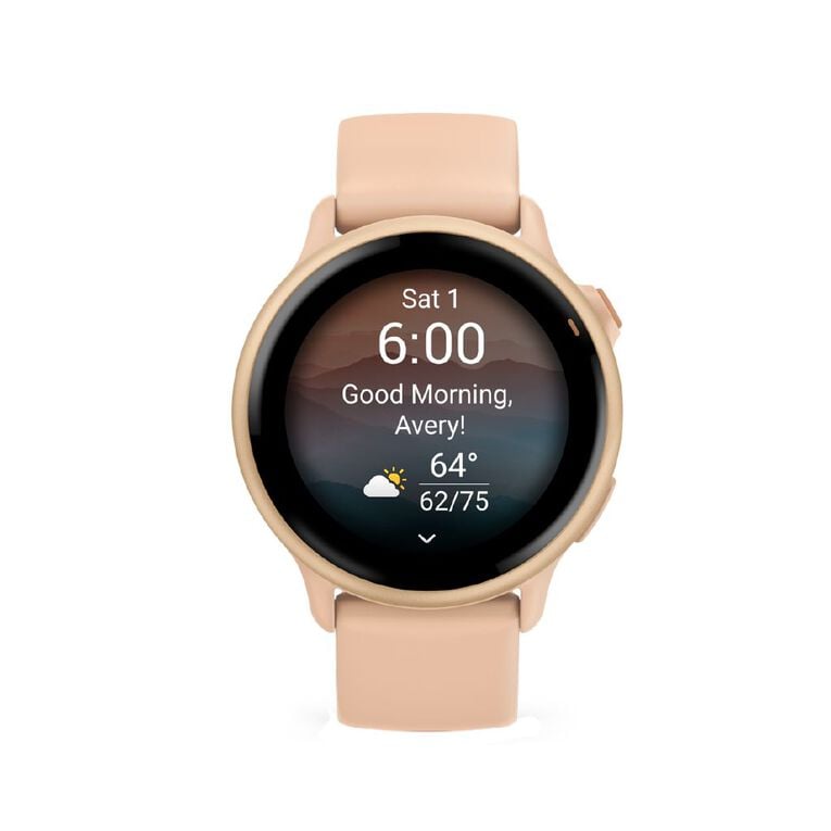 Garmin Vivoactive 6 - Pink Dawn/Pink Dawn Metallic, , hi-res