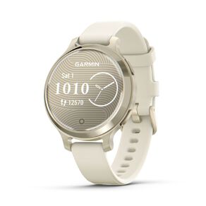 Garmin Lily 2 Active Cream Gold With Bone Silicone Band