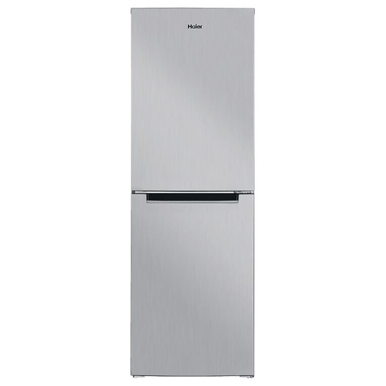 Haier 230L Bottom Mount Fridge Freezer - Silver, , hi-res