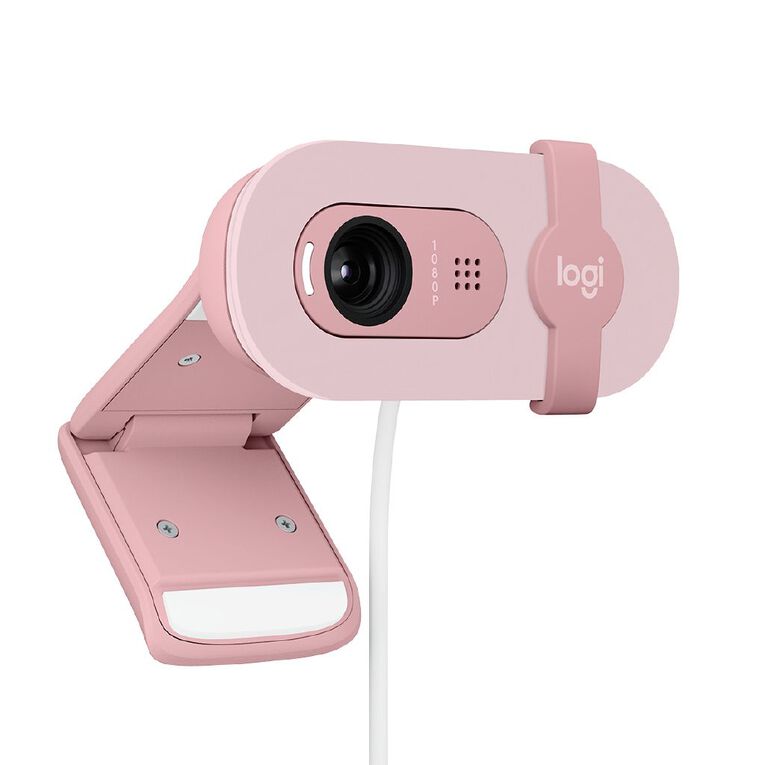 Logitech Brio 100 Full HD Webcam - Rose, , hi-res