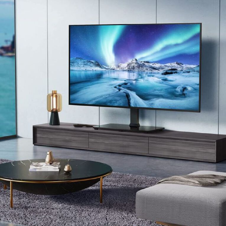 Perlesmith Universal TV Stand for 32"- 75" Flat Screen, , hi-res