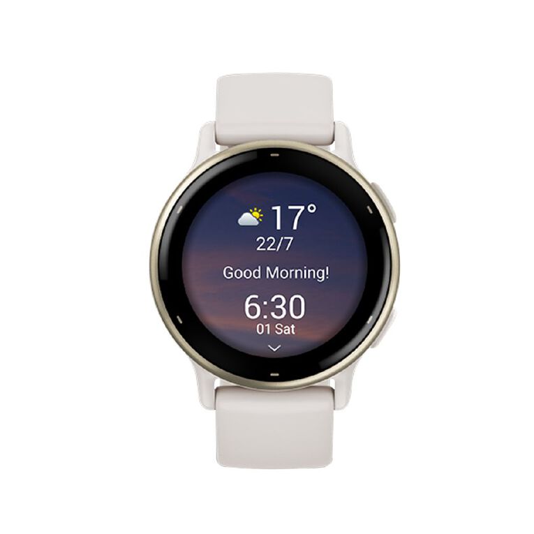 Garmin Vivoactive 5 Ivory Cream Gold, , hi-res