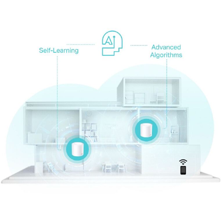 TP-Link Deco X50 AX3000 Whole Home Mesh WiFi 6 Router - 3 Pack, , hi-res
