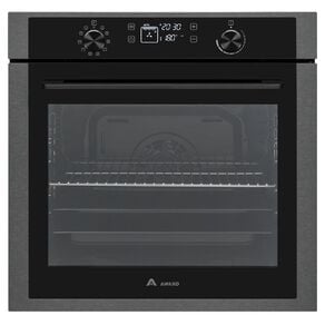 Award 60cm 10 Function Wall Oven - Black Steel