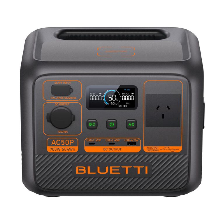 Bluetti AC50P Portable Power Station 700W 504Wh, , hi-res
