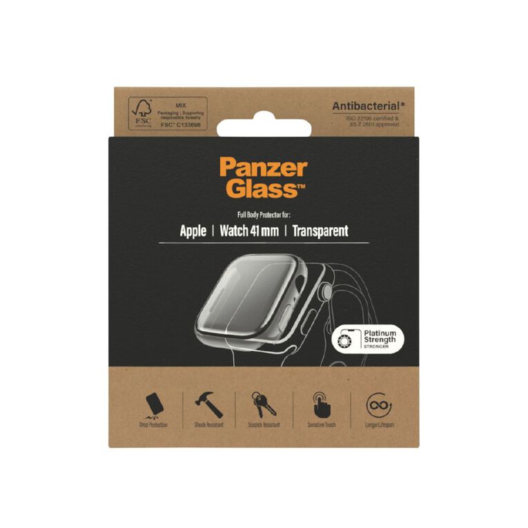 PanzerGlass Full Body SP - Apple Watch 7/8/9 (41mm) -  Clear, , hi-res