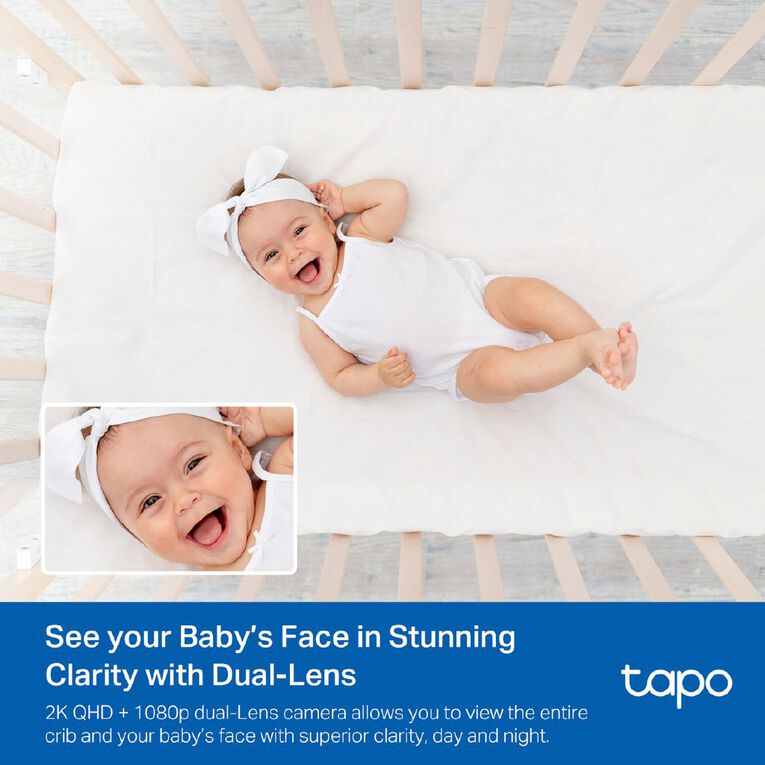 TP-Link Tapo C840 Pan & Tilt AI Smart Baby Monitor, , hi-res