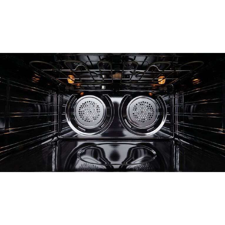 Westinghouse 90cm Dual Freestanding Oven with 5 Burner Gas Cooktop