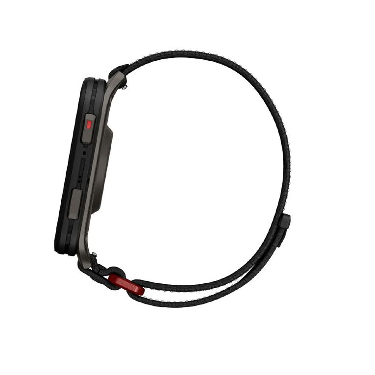 Garmin Venu X1 Black With Slate Titanium Caseback & Black Comfortfit Nylon Band, , hi-res