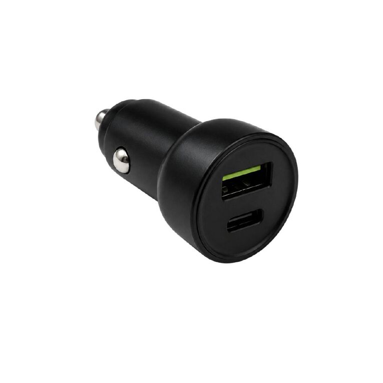 STM Dual 18W USB-C and USB-A Car Charger, , hi-res