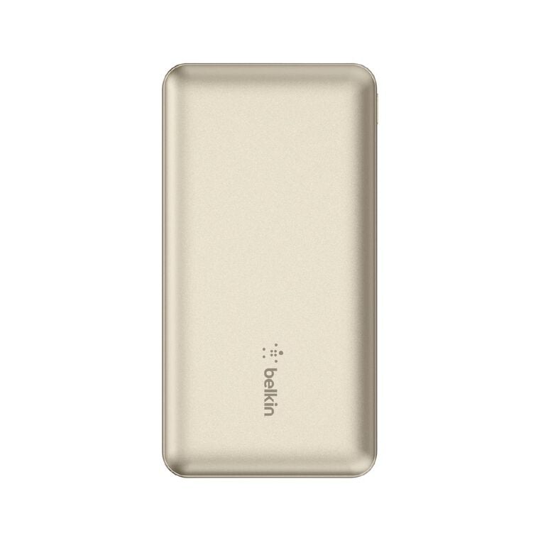 Belkin 10K USB-A and USB-C 15W Power Bank - Gold, , hi-res