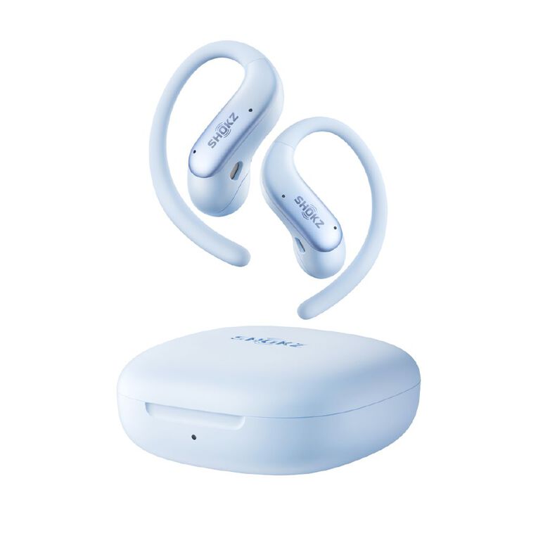 Shokz Open Fit Air 2 True Wireless Open Ear Headphones - Ice Blue, , hi-res