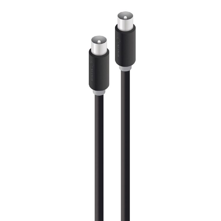 Alogic Pro Series TV Antenna Cable - Male to Male, 2m, , hi-res