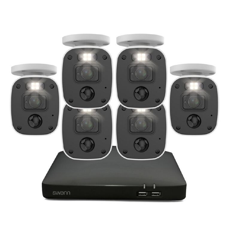 Swann 2K, 6 Camera DVR Security System, , hi-res