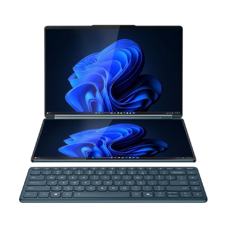 Lenovo Yoga Book Dual 14" OLED Touchscreen Intel Core Ultra 9 285H 32GB 1TB SSD 10th Gen Windows 11 Notebook, , hi-res