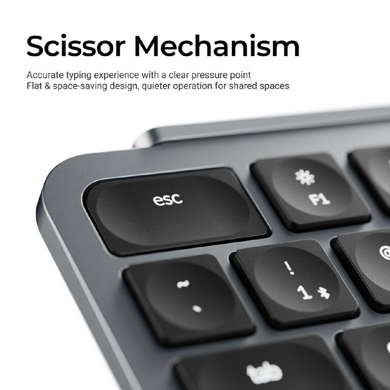 Keychron B2 Pro Ultra-Slim Wireless Keyboard - Space Gray, , hi-res