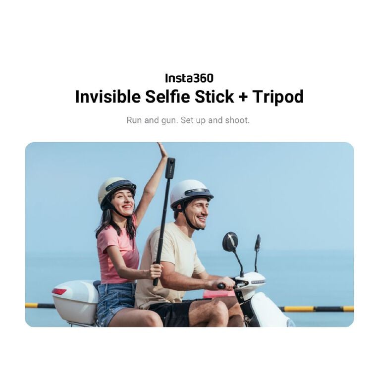 Insta360 2-in-1 Invisible Selfie Stick Plus Tripod, , hi-res